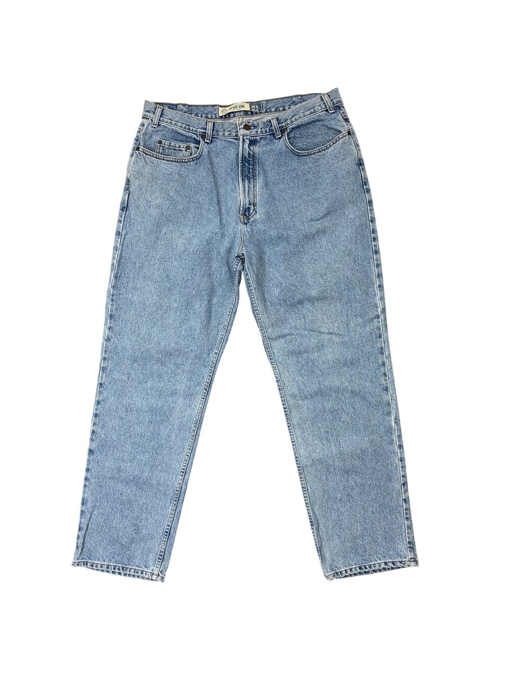 Vintage 90s Men's 40 GAP Light Wash Relaxed Fit Denim Jeans Inseam 32 USA